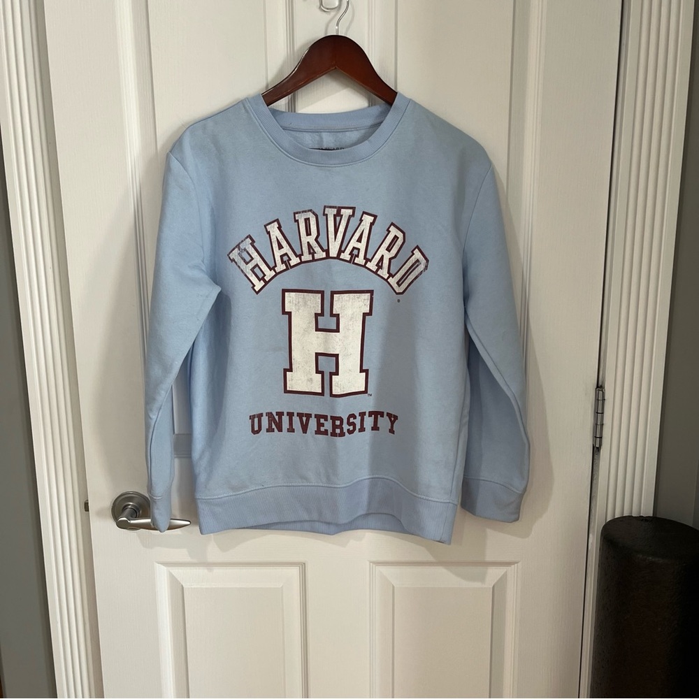 Harvard University Light Blue Sweater - Picture 2 of 10